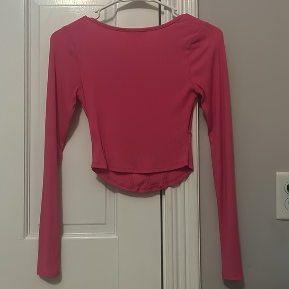 Pink long sleeve top - Picture 3 of 3